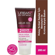 Urban Care Argan Oil & Keratin Kolay Kırılan Yıpranmış Saçlara Özel Yoğun Saç Bakım Maskesi 200 ML