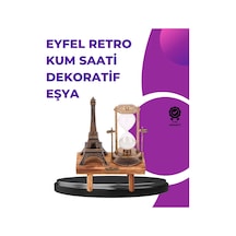 Ev, Ofis Ve Kafeler İçin Retro Ahşap Kum Saati Dekorasyonu