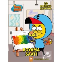 Boyama Saati / Çıkartmalı Boyama Kitabı / Kolektif