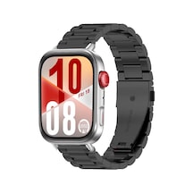 Huawei Watch Fit 4 Fit 4 Pro Uyumlu Paslanmaz Döküm Çelik Metal Kordon Dayanıklı Ve Şık