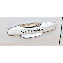 Stepway Kapı Kolu Ve Jant Sticker Seti 8 Adet