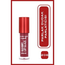 Mood Gleamy Lip Glaze Lipgloss No:206 Plum Glaze - Renkli Dudak Parlatıcısı