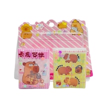 Capybara Mini Sulu Sticker Defter 2'li Diğer