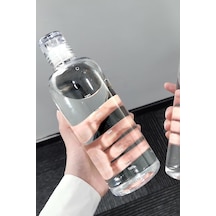 Borosilikat Cam Matara 750 Ml Su İçme Saatli Dereceli Matara Suluk Diğer
