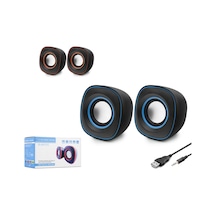 Hadron D015S Bilgisayar Ses Sistemi Net Ses Speaker 1+1