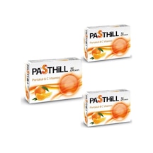 Ledapharma Pasthill Portakal 24 Adet Boğaz Pastili 3'Lü