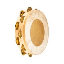 Meinl Ae-mtah2bo Artisan Maple Wood Bronze Jingles 2 Rows 10" Tamburin Natural