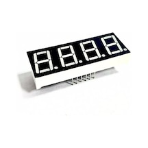 14mm 4 Lü 7 Segment Display Kırmızı Ortak Katot