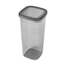 5 Adet Akay Kare Saklama Kabı Ak-761 1900 Ml Çok Renkli