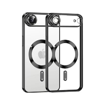 Apple Uyumlu iPhone 17 Air Uyumlu Kross Magneticsafe Kapak - Siyah