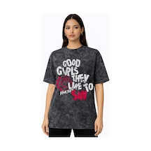 Sevbano Blink-182 Rock Metal Müzik Grubu Baskılı Unisex Oversize Vintage Siyah