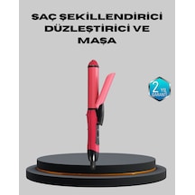 5 Kademeli Seramik Saç Düzleştirici Düz Ve Kıvırcık Mod, 26 Mm Plaka, Profesyonel Saç Şekillendirme