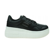 Tommy Hilfiger Tommy Hılfıger Tjw Retro Basket Kadın Ayakkabı En0en02245-bds En0en02245-bds Siyah