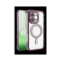 Huawei Honor 600 Lite Joke Simli Magneticsafe Kılıf - Derin Mor