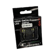 12V 53 Ampul 6 Ledli Beyaz Ba9S 2 Ad N11.2171