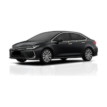 Toyota Corolla Uyumlu Sedan Krom Cam Çıtası 19-2020-2022 P.Çelik 8 Parça