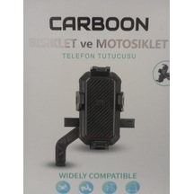 Motosiklet & Bisiklet Telefon Tutucusu Ayna Dibi Bağlantılı