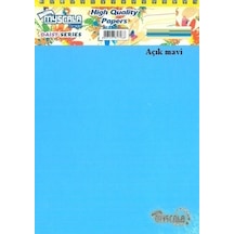 Özkan Defter A4 100 Yaprak Bloknot Myscala Çizgili Açik Mavi