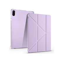 Honor Pad X8a Kılıf Zore Tri Folding Kalem Bölmeli Standlı Kılıf Klasik
