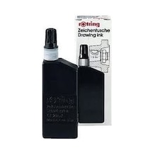 Rotring Rapido/Çini Mürekkebi Beyaz Kutuda 23Ml - Siyah