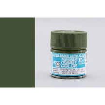 10 Ml. Green Fs 34102 Aqueous Serisi Maket Boyası, Mr.hobby H303 Standart