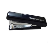 Temat Küçük Zımba Makinesi Mini 20 Sayfa No 10 Siyah 5500