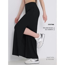 Aprel' Kadın Yazlık Uzun Etek 210019010 Siyah