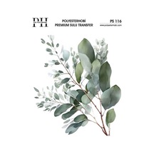 Polyesterhobi Premium Sulu Transfer 25x35 Cm Çiçek Desenli Ps 116