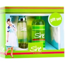 She Sweet Kadın Parfüm EDT 50 ML + Vücut Spreyi 150 ML