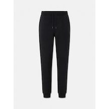 Xint Siyah Pamuk Dokulu Regular Fit Sweat Pantolon 380186