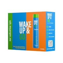 Wake Up & Go Gıda Takviyesi İçeceği 4 X 40 Ml Tarı