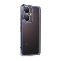 Vivo Y27 Uyumlu Kılıf Lensli Silikon - Açık Mavi