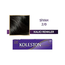 Koleston Single Tüp Saç Boyası 2/0 Siyah