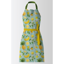 Ays Home Exclusive Limon Desenli Mutfak Önlüğü