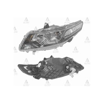 DEPO 217-1168L-LDEM2 Ön Far Sol- Siyah - Honda City 08-