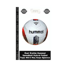 Özel Üretim Hummel Speedball Hybrıd Futbol Topu No:5 Maç Koşu Eğlence Çok Renkli