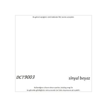 Decotone Pvc Boyası Ral 9003 - Sinyal Beyaz 0.2 KG