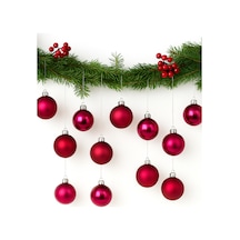 Waldern 6 Cm 12li Top Fuşya 6mat6parlak