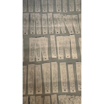 Dosya Desenli Yazlı Ucuz Duvar Kağıdı 46031 Çok Renkli