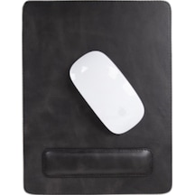Comfy Bileklikli Deri Mouse Pad VS4EF Gri
