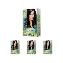 Natural Beauty Amonyaksız Set Saç Boyası 3.0 Koyu Kahve 4 Paketi