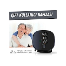 Dijital Türkçe Konuşan Bilekten Tam Otomatik Ölçme Aleti Renkli Akıllı Lcd Sesli Uyarı