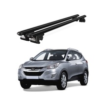 Venüs Hyundai Ix35 2010-2015 Uyumlu Siyah Ara Atkı Port Bagaj Tavan Barı