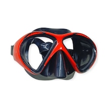 Star Diving Dalış Maskesi Yetişkin - 51701-kırmızı Lisinya Çok Renkli
