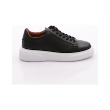 Dgn Leo Erkek Sneakers Ayakkabi Siyah Antik Beyaz