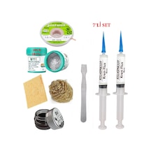 Best Krem Lehim 183 C 50gr Havya Uc Temizleyici Flux Lehim Toplama Cp-1515 Lehim Emme Teli Spatula Seti2 Tk02