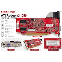 Gecube Atı Radeon X1050 Hm1050l-c3 128mb Ddr 64 Bit Pcıe Ekran Kartı