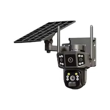 3mp+3mp 4g Sim Card Solar Çift Lens Kamera