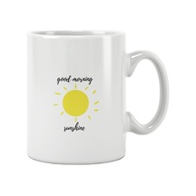 Good Morning Sunshine Baskılı Kupa Bardak Beyaz