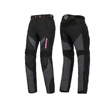 Scoyco P122w Siyah Kadın Motosiklet Pantolonu 4 Mevsim Korumalı Maxdura 600-d Kumaş Women Motorcu Pantolon